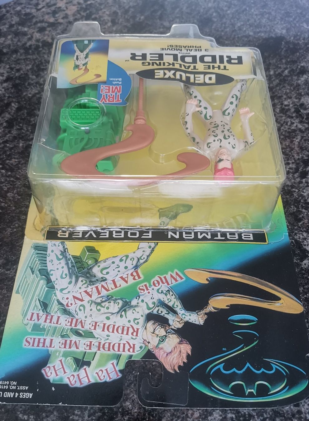 Hasbro Statuette: Riddler 1995 Action Figur Batman Forever Vintage Hasbro – Nuovo e nell'imballaggio originale da Rorschach venduto da Actionvintage789 5