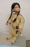 Indian Native Puppe (Frau) - 70cm