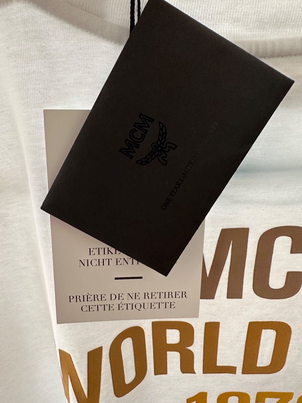 Mcm T-shirts: MCM T-Shirt Orginal – Neuf (Voir description) à Widnau par kikey17 2