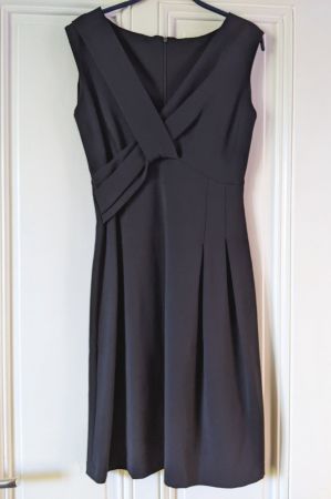 TRUSSARDI : Robe cocktail/soirée noire 36