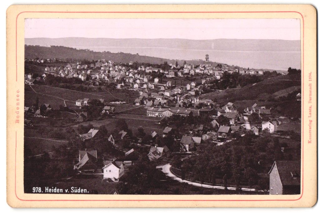 Fotografie & Manifesti: Fotografie Heiden / Bodensee, Blick von  – Usato da Berlin venduto da bartko-reher