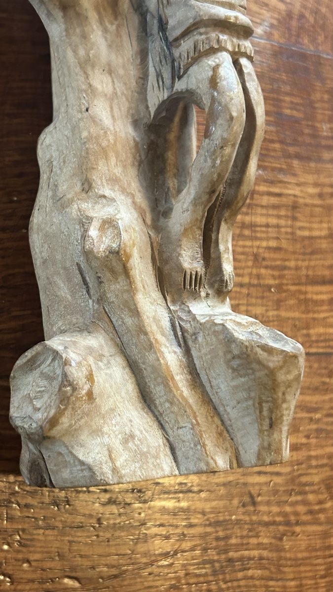 Sculture & Statue: Jesus der Gefesselte, Statuette aus Olivenholz – Usato da Riedholz venduto da Frettchen63 4