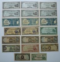 Lot ++ Japan Gouvernment + Lot von 20 Banknoten