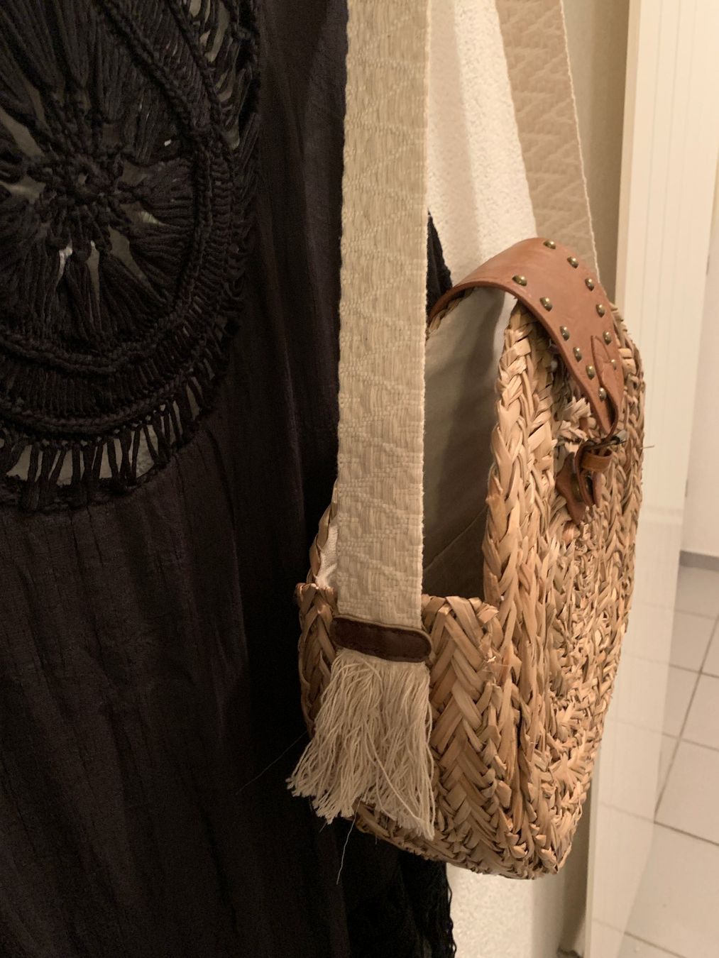 Taschen für Damen: grosse Tasche Seegras – Neu (gemäss Beschreibung) aus St. Gallen von Miousch 4