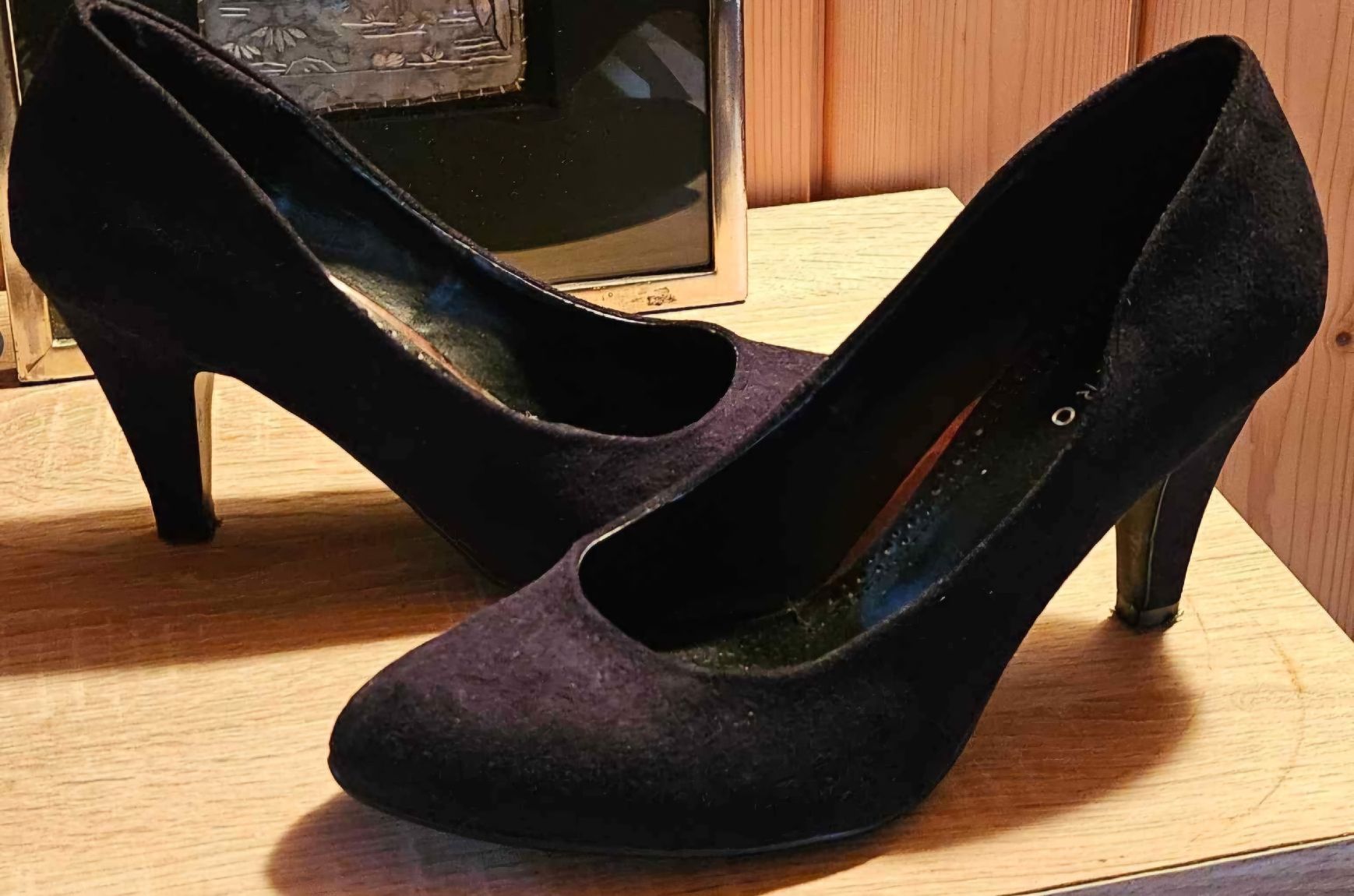 Scarpe da donna: High Heels, Gr. 38, Wildlederoptik – Nuovo (secondo la descrizione) da Wimmis venduto da sal_rj9j