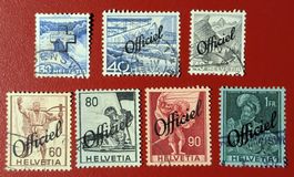 D II BUNDESVERWALTUNG KLEINE SAMMLUNG AB 1935 GESTEMPELT