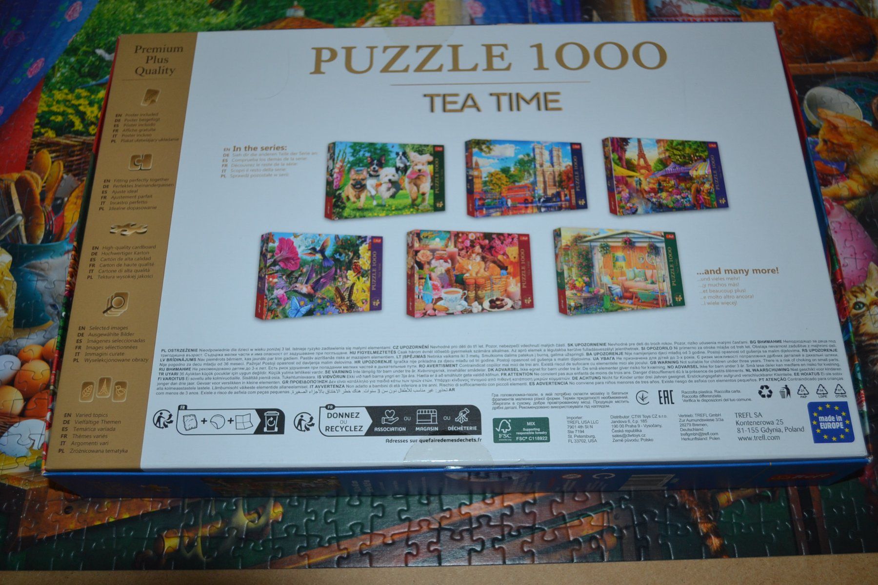 Puzzles: Puzzle 1000 Teile - Unruhestifter-Kätzchen – Gebraucht aus Kölliken von Knorrli58 5