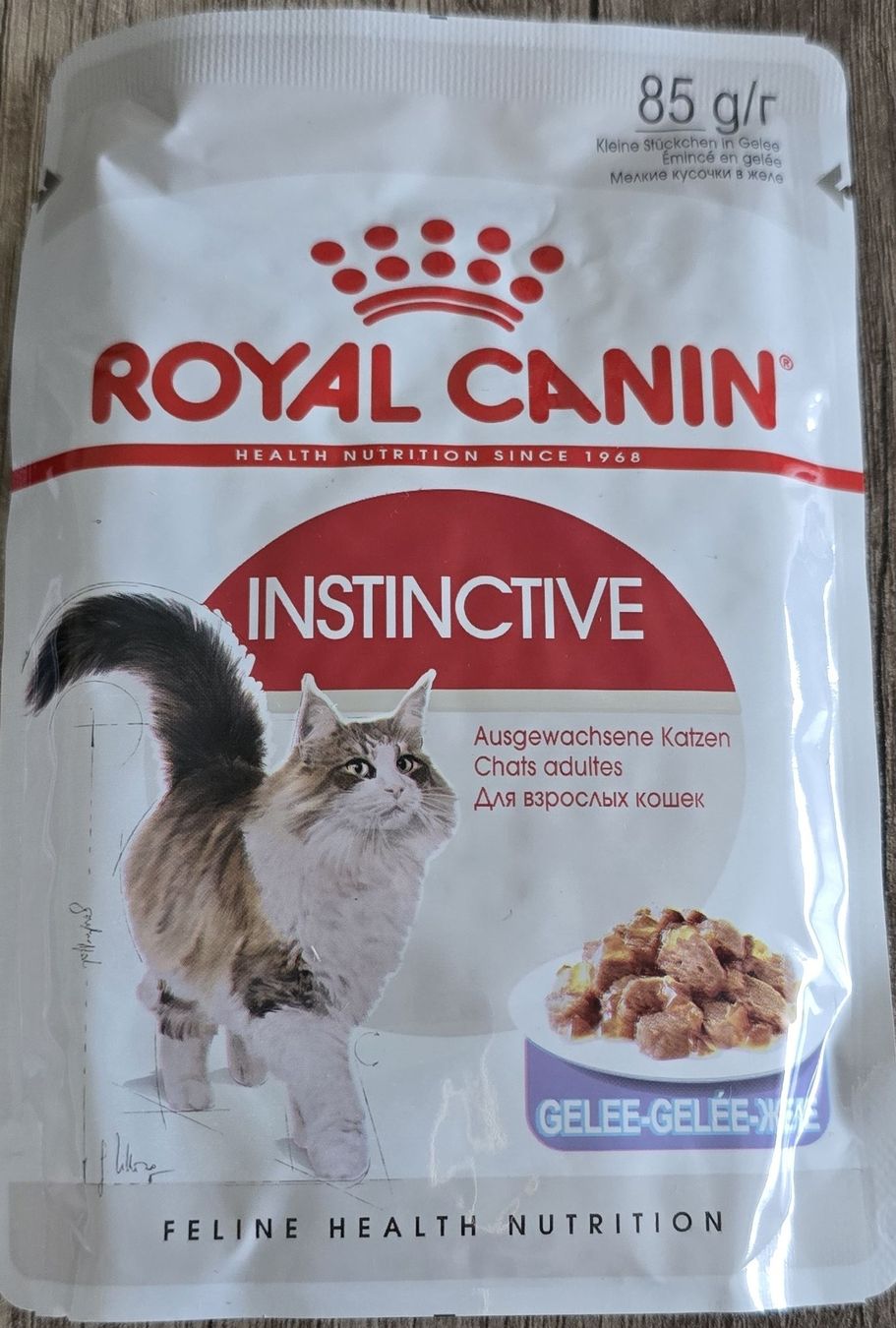 Royal Canin Mangimi: Royal Canin Instinctive Katzenfutter, Gelee, 5x 85g Beutel – Nuovo e nell'imballaggio originale da Thun venduto da rigo05