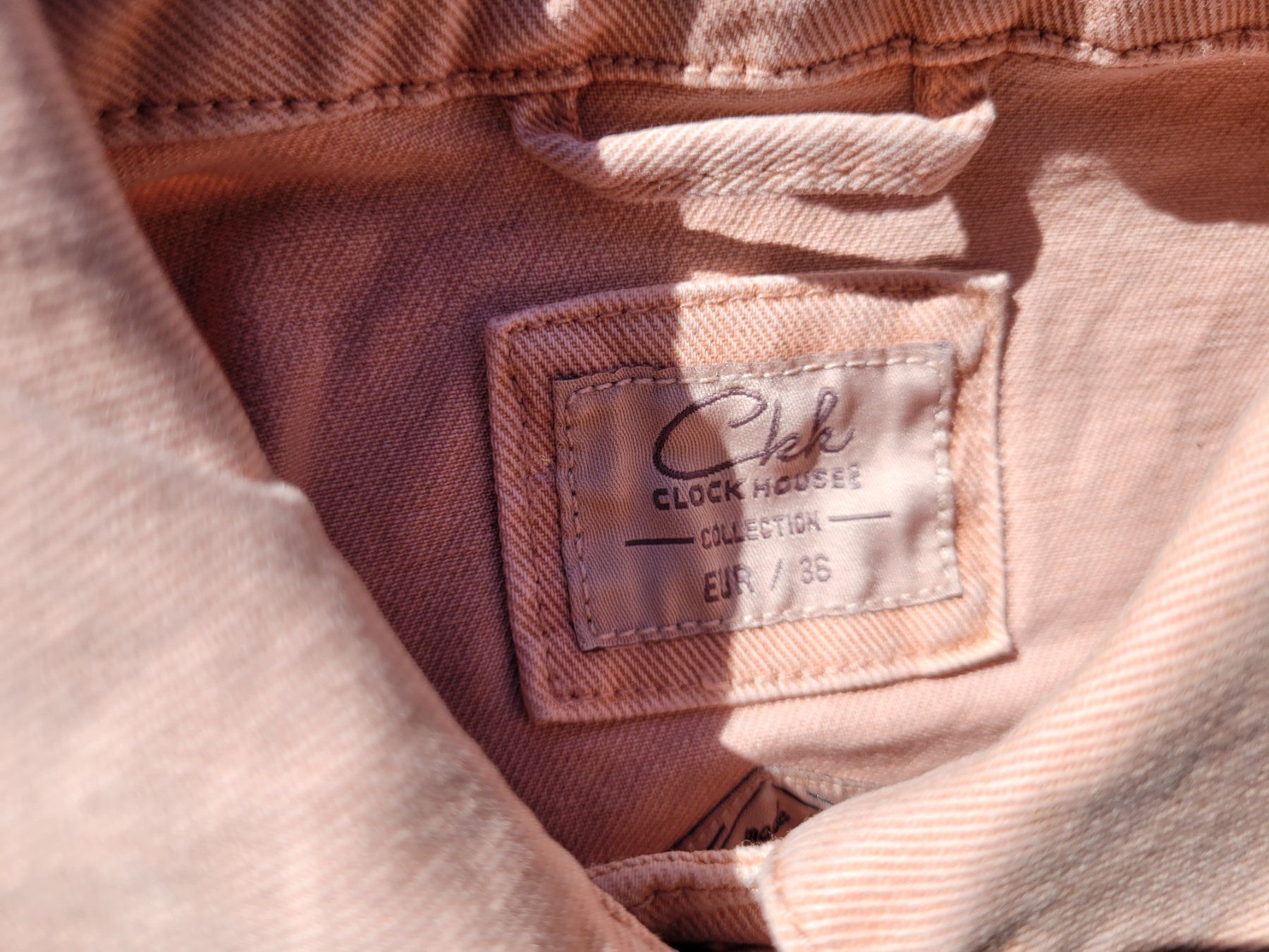 Giacche: CLOCKHOUSE Jeansjacke Damen Gr.36, Farbe lachs – Usato da Oetwil am See venduto da swisspeak 4