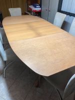 Esstisch mit 6 Stühlen, helles Holz, Top Zustand!!!