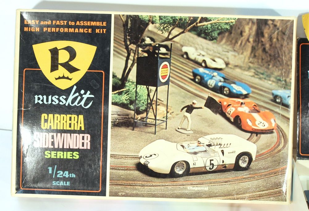 Pneus & Jantes Compatibles Russkit 1:24 Pour Voitures De Slot Carrera - Porsche, Lotus, McLaren