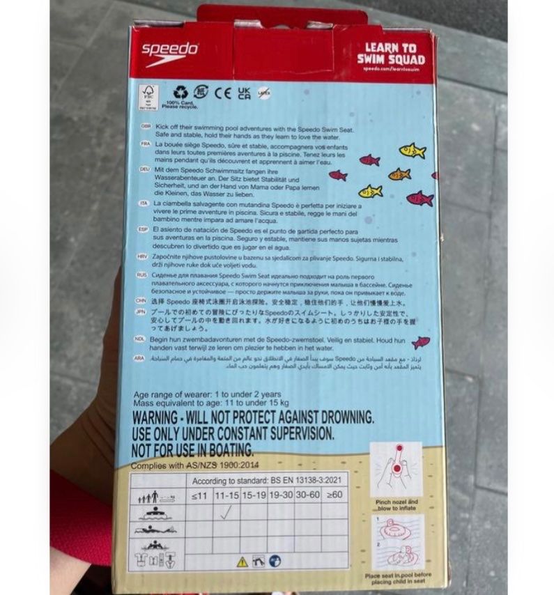 Salvagente: Bouée Siège Bébé Speedo Neuf 12-24 Mois – Nuovo (secondo la descrizione) da Martigny venduto da gai_2l9l 3