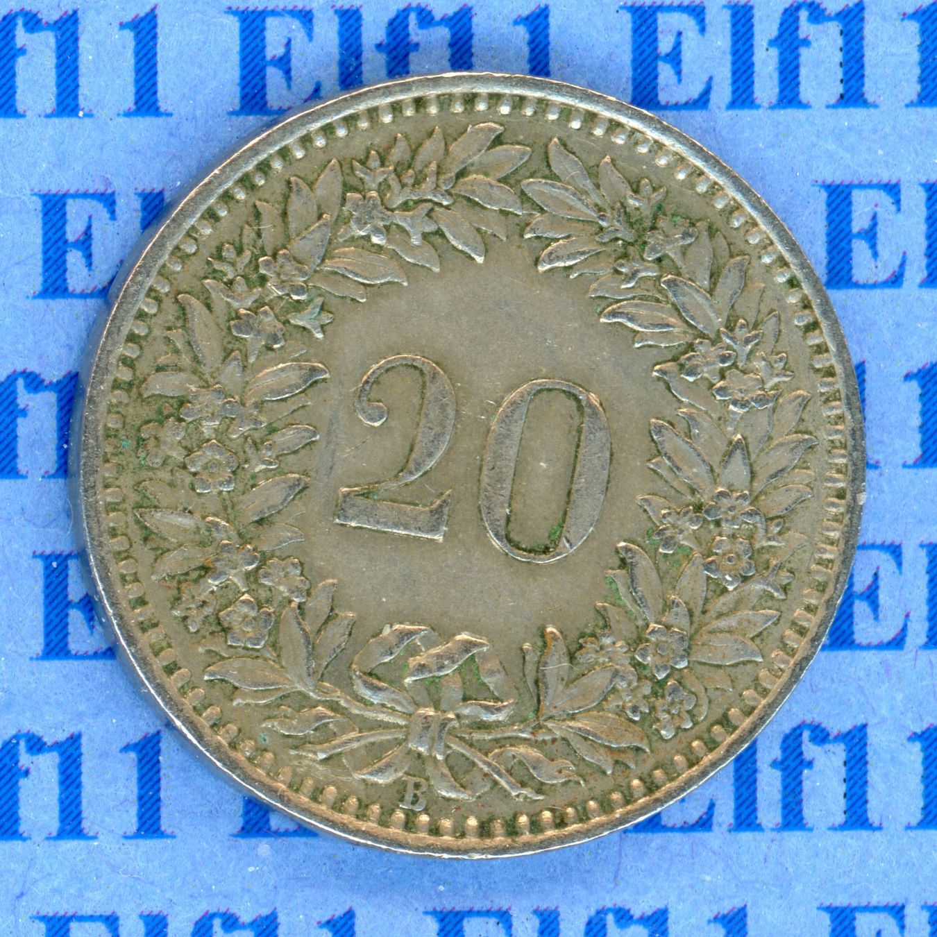 Tutti le monete: CHF___0.20 1952 ss-vz 20 Rappen – Usato da Widnau venduto da Elf11 1