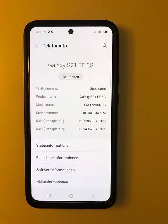 Portables: Samsung Galaxy S21 FE 128 GB | Top Zustand | 5G – D'occasion à Zürich par ER- 2