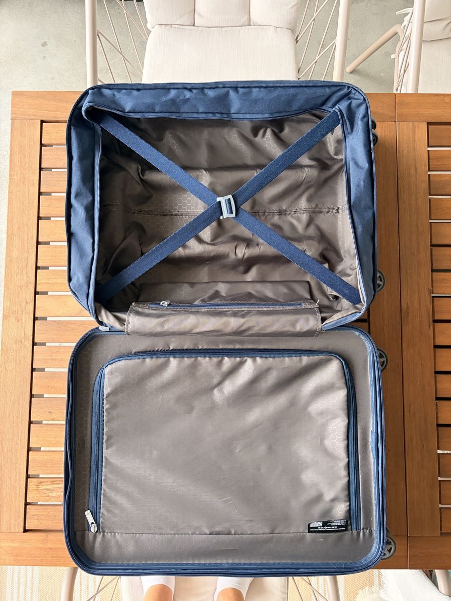 Samsonite Valigie: Samsonite Hartschalenkoffer blau gebraucht – Usato da Zug venduto da Mercando 5