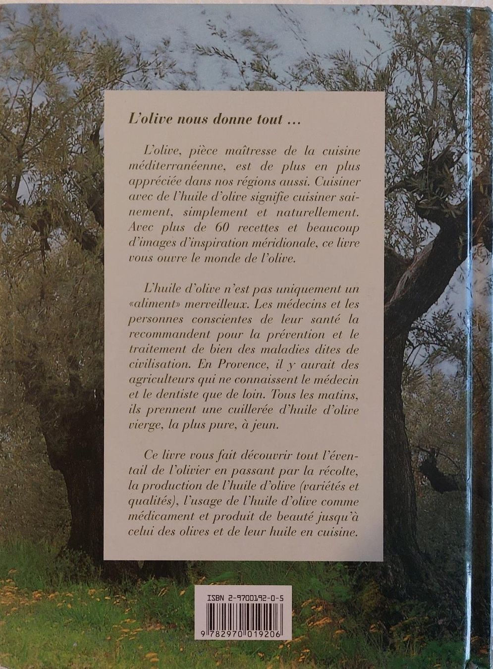 Bücher: L'OLIVE - Cuisine et Santé – Neu (gemäss Beschreibung) aus Delémont von Domdom1 1