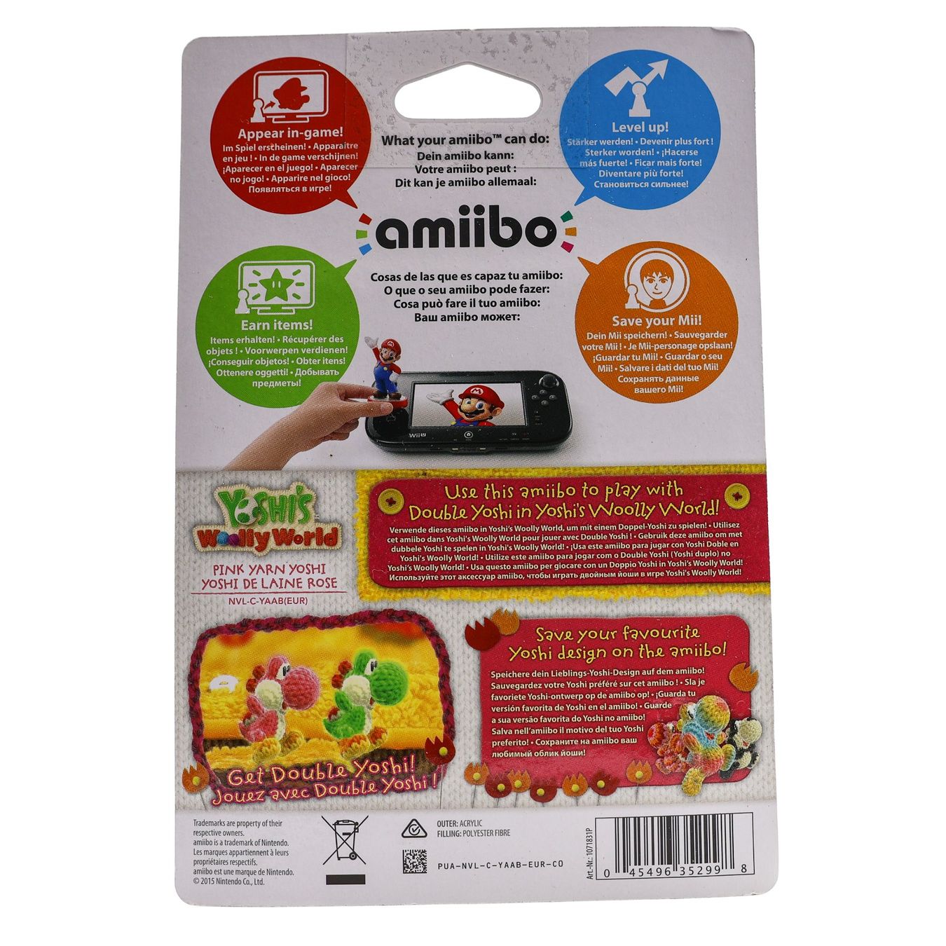 Statuette: Yarn Yoshi - Pink Amiibo - NEW – Nuovo e nell'imballaggio originale da Paudex venduto da dindeboy 1