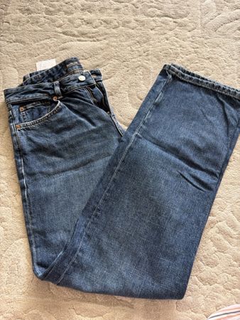 Massimo Dutti Jeans Regluar Fit Blue Size 38 New with tag