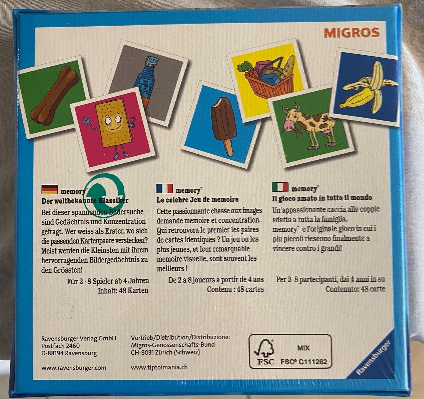 Migros Jeux: Memory Spiel NEU – Neuf avec emballage d'origine à Altendorf par Jeshy15 1