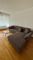 🛋 ecksofa 3-sitzer braun/grau, sofa