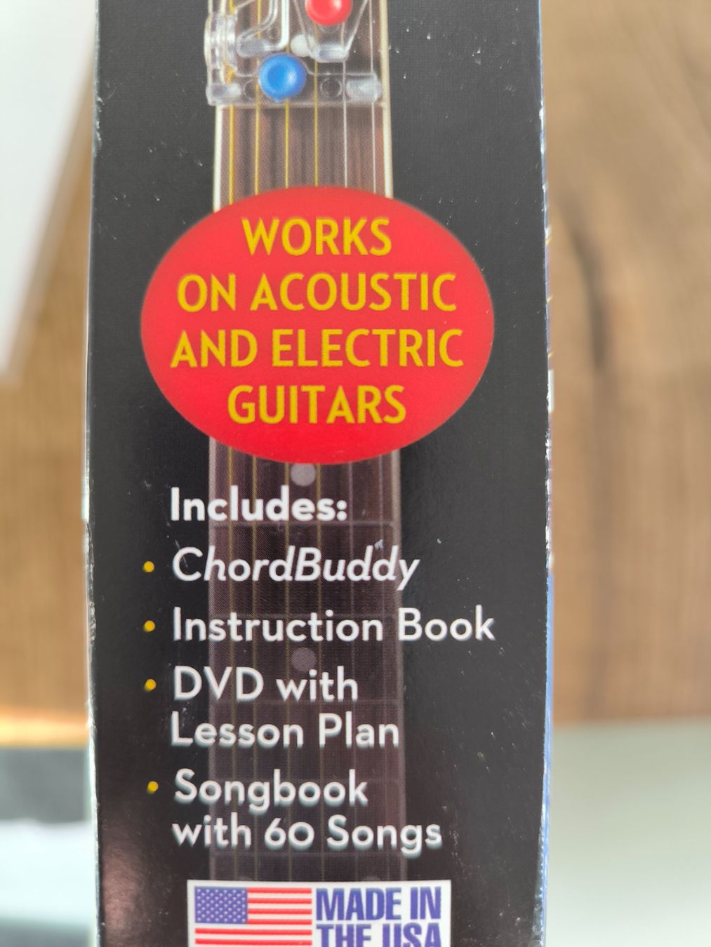 Strumenti musicali: ChordBuddy einfach Gitarre lernen – Nuovo (secondo la descrizione) da Boswil venduto da florida12 2