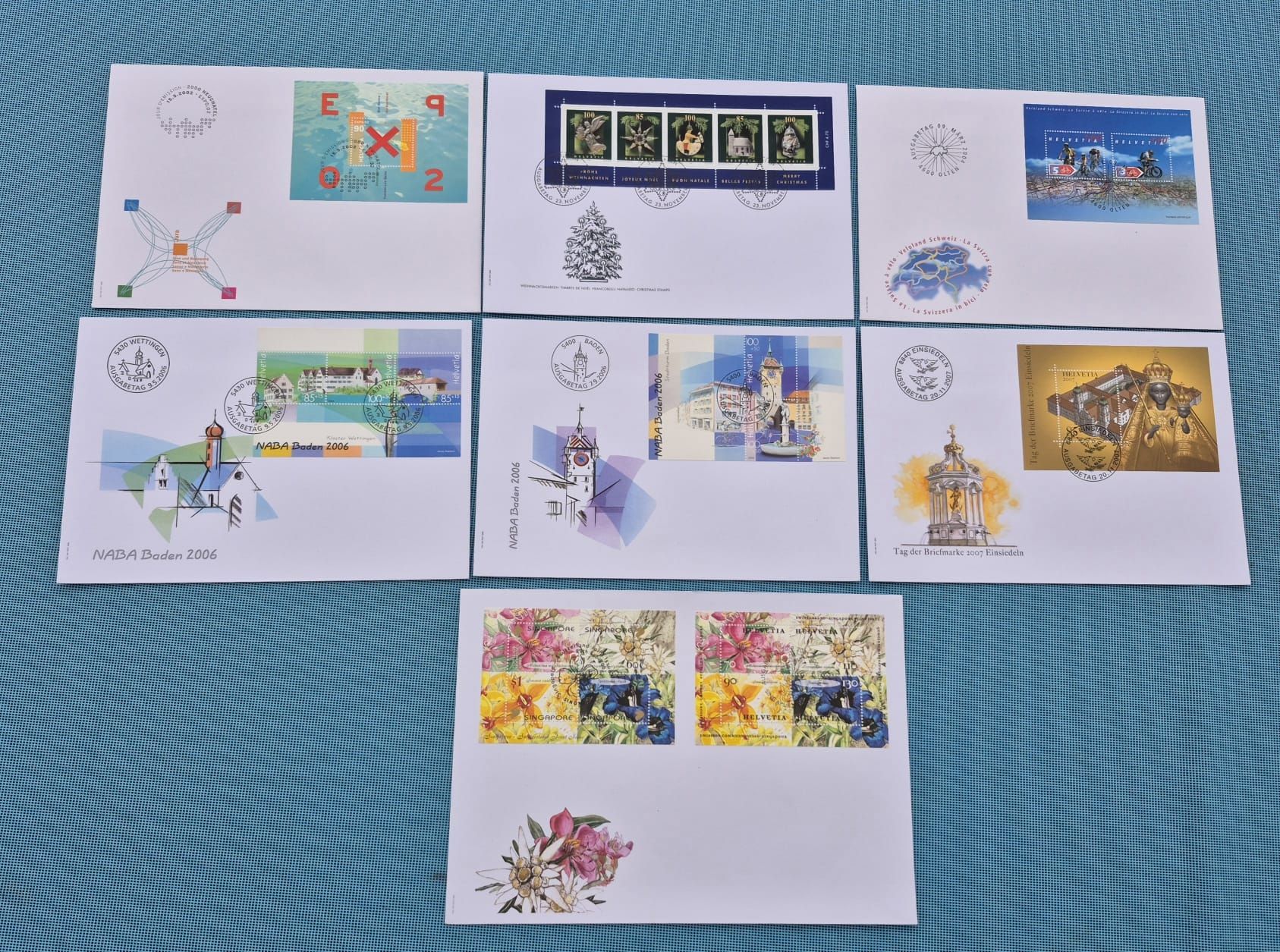 Tous les timbres: Briefmarken Ersttagsbriefe Sammlung – D'occasion à Hünibach par rut_l6ht 2