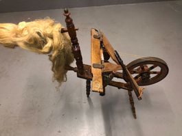 Antikes Spinnrad