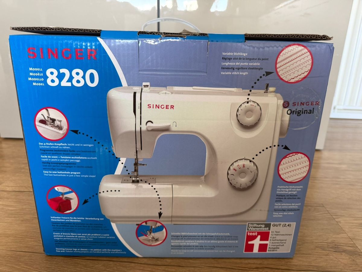 Singer Macchine da cucire: Singer Nähmaschine 8280 neuwertig – Nuovo (secondo la descrizione) da Dietikon venduto da Italia1969 3
