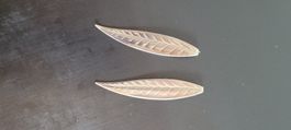 Ohrenringe ca 5.5 cm lang silberfarben