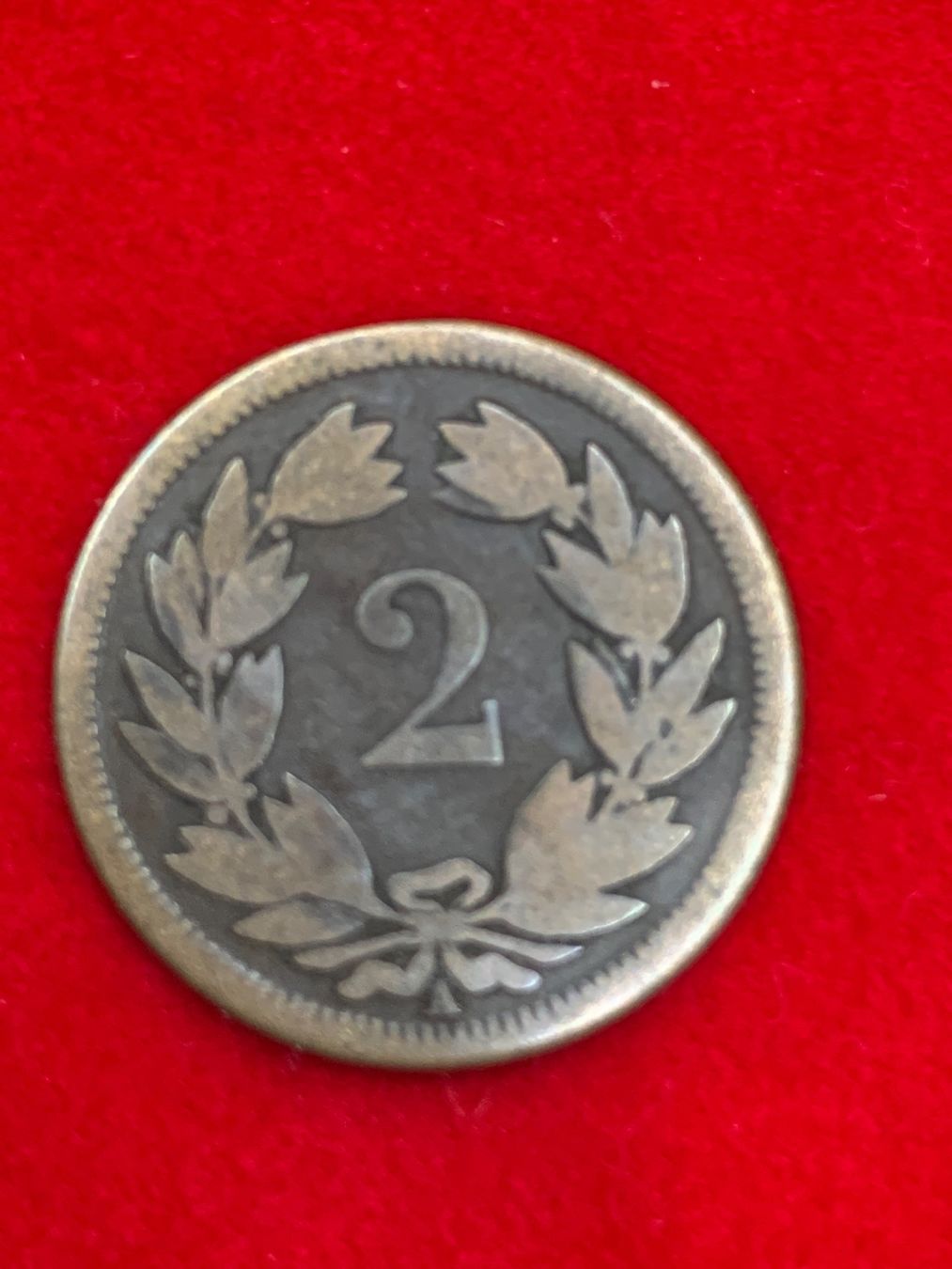 Tutti le monete: 2 Centimes 1851 Berne - Beau / Schön – Usato da LE LIGNON venduto da Katanaion 1