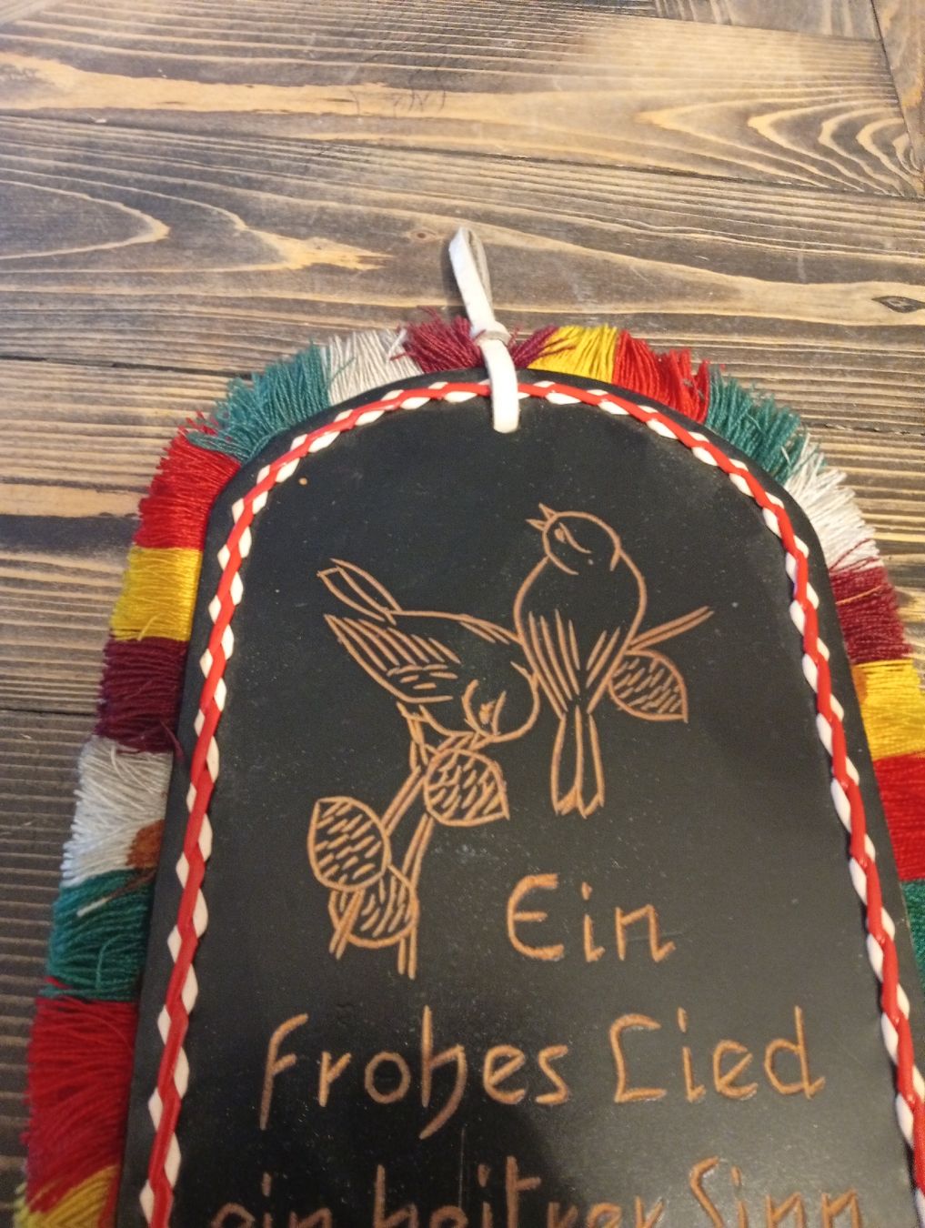 Calendari:  Wandkalender mit Spruch, Deko-Objekt. – Usato da Engelburg venduto da CH.Me 2