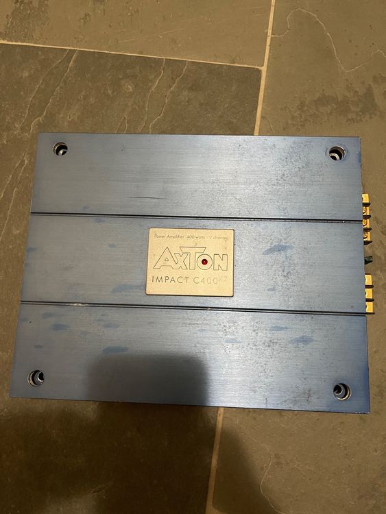 AXTON Impact C400×2 Power Amplifer 400 Watts 2 Channel (Gebraucht) in ...