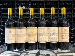 6 Fl. Chateau Pichon Lalande 1990 Pauillac