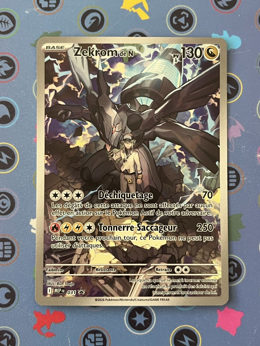Pokémon Carte collezionabili: Pokémon Zekrom de N MEP 31 – Nuovo (secondo la descrizione) da Le Grand-Saconnex venduto da Koko.hime_