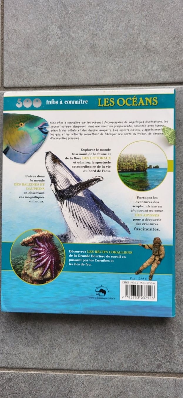 Bücher: 500 infos - Les océans – Gebraucht aus Sembrancher von Jbc71 1