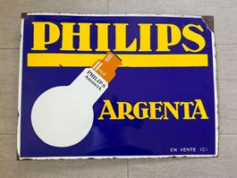 Altes Philipos Emailschild