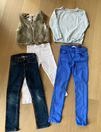 Kleiderpaket, Mädchen, 5 Teile, 6-8 Jahre, 122-134 cm
