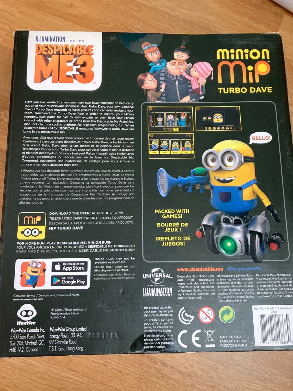 Spielzeuge: Minion Mip Turbo Dave Roboter – Neu und originalverpackt aus Emmenbrücke von JJ_89 3