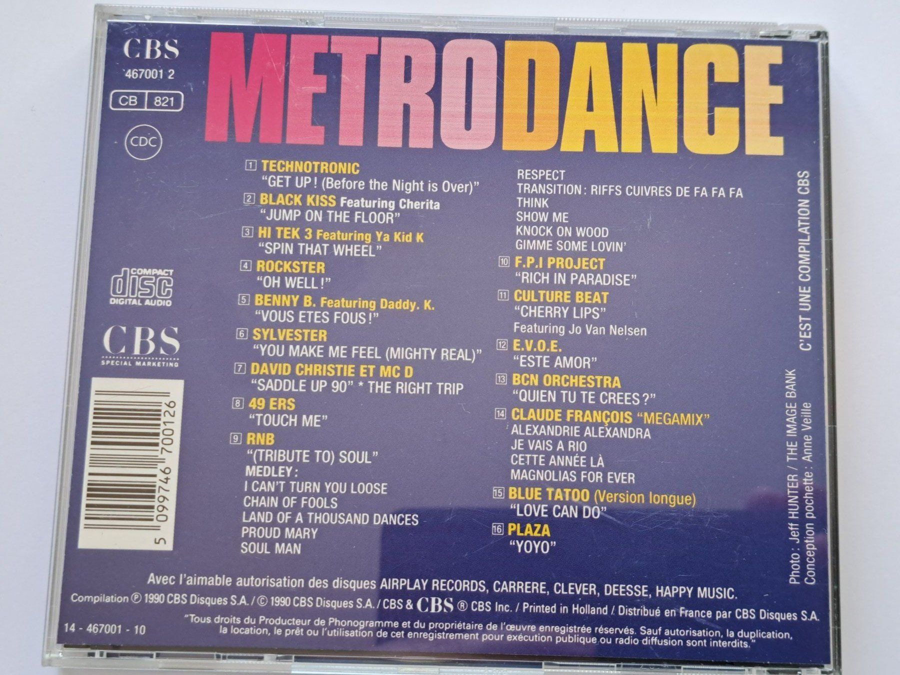 CD: CD Metrodance – Usato da Pully venduto da bro_n52j 2
