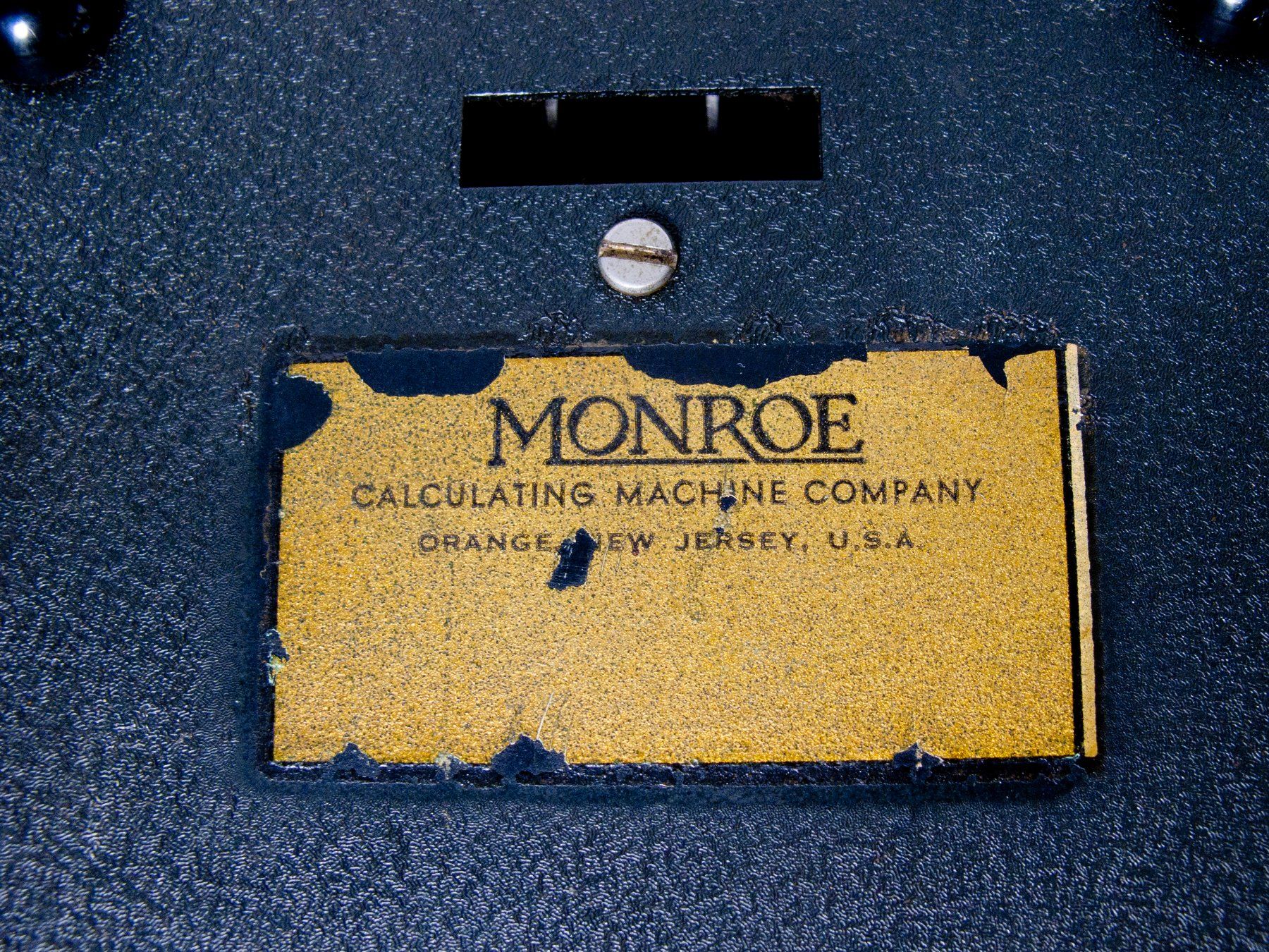 Calcolatrici tascabili: RECHENMASCHINE MONROE USA vintage – Usato da Blauen venduto da wosonst 5
