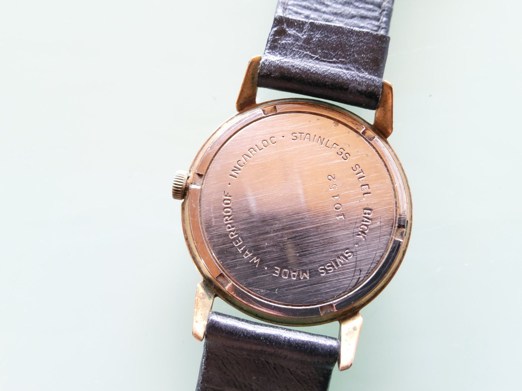 Uhren: Montre bracelet mécanique Chevron  – Gebraucht aus Malleray von Broc-Mo 4