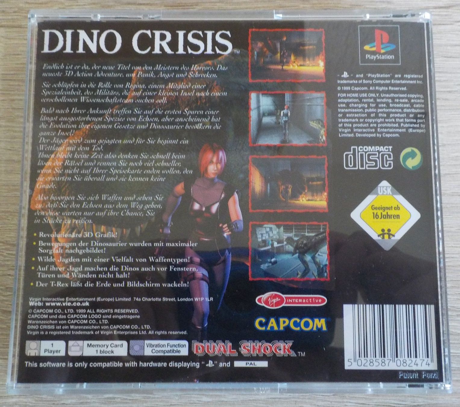 Sony Giochi: DINO CRISIS.........Topzustand!!! – Usato da Reinach AG venduto da Masi 1