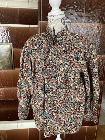 Blumenmuster Hemd🤎MNG Vintage Look Gr.S nr.1