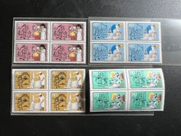 Deutschland  1986 Jugendmarken Viererblockserie ** (3730)