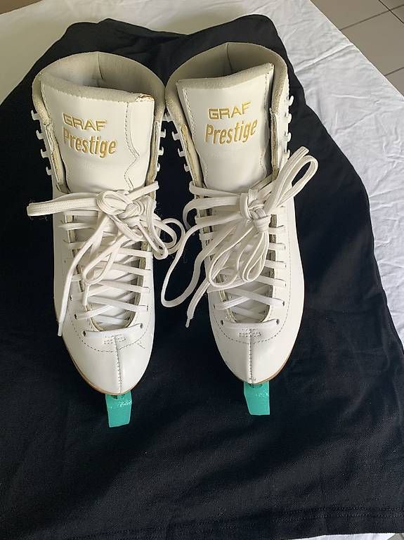 Pattini da ghiaccio: Eiskunstlauf Schuhe Graf Prestige – Usato da kaiseraugst venduto da pignorar 2