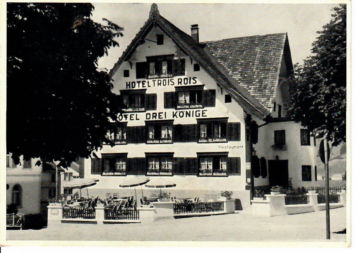 Cartoline postali: Hotel Drei Könige Einsiedeln – Usato da Hochdorf venduto da Ziegel-16