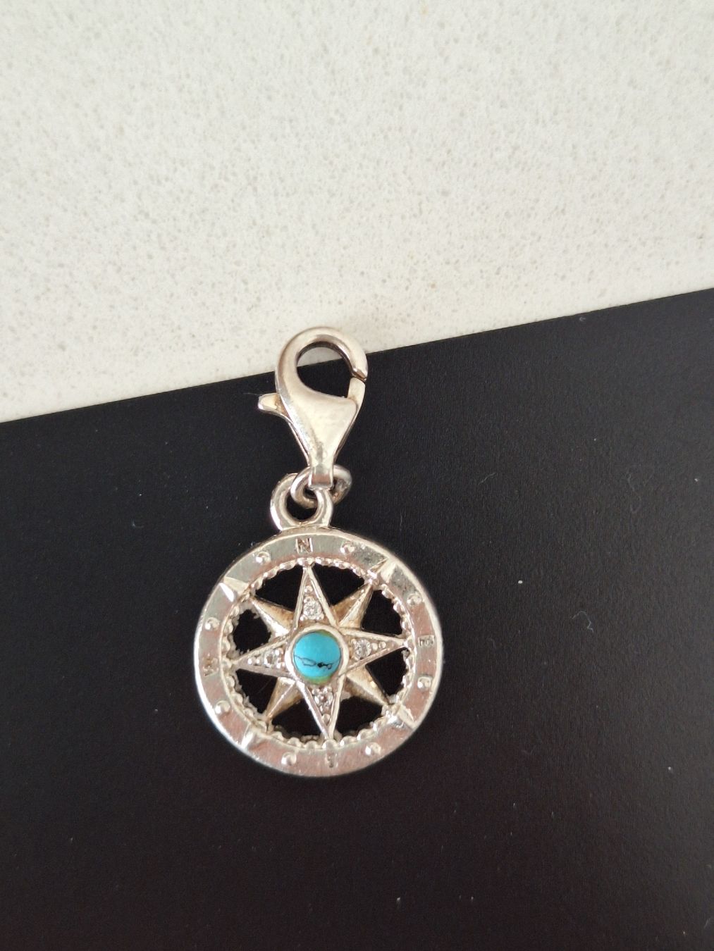 Thomas Sabo Ciondoli: Sterling Silber Kompass Charm 925, Sommer-Schmuck – Usato da Sursee venduto da Schuepbi 1