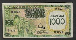 Grecia  1000   Drachme  1939