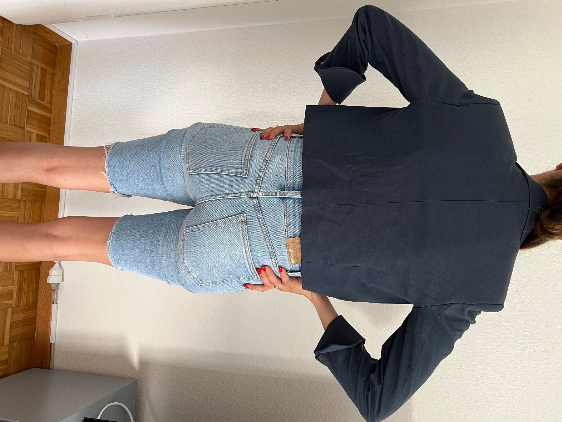 Comma Completi & Tailleur: COMMA Damenblazer Gr. 42Kurzblazer blau – Nuovo e nell'imballaggio originale da Siebnen venduto da toshi123 5