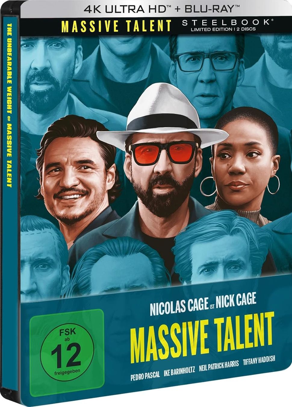 Alle DVDs: Blu - ray Massive Talent - 4K + Blu ray - Steelbook – Neu und originalverpackt aus Dübendorf von 13geister